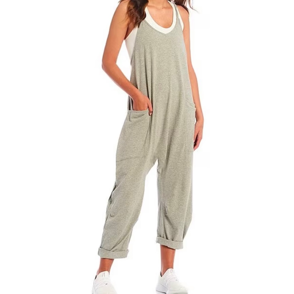 Free People Hotshot Onesie (Heather Grey)